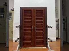 크랭크 컨트롤 알루미늄 루버 윈도우 유럽 디자인 외관 루버 윈도우